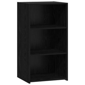 vidaXL Buffet Ch&ecirc;ne noir 50 x 41 x 93 cm Bois d'ing&eacute;nierie