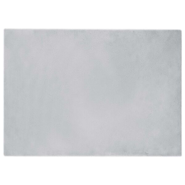 vidaXL Tapis en Fourrure Synth&eacute;tique de Lapin Olite Gris 200 x 280 cm