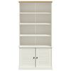 vidaXL Biblioth&egrave;que VIGO blanc 85x35x170 cm bois massif de pin