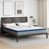vidaXL Surmatelas Blanc 70 x 200 x 8 cm Tissu Jacquard