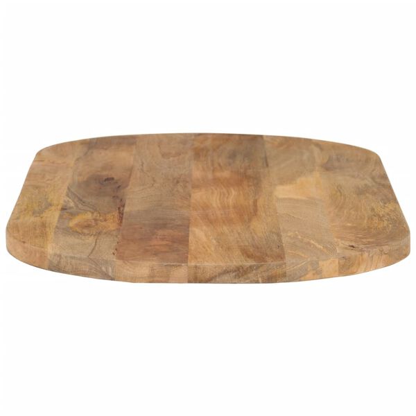 vidaXL Dessus de table 100x40x3,8 cm ovale bois massif de manguier