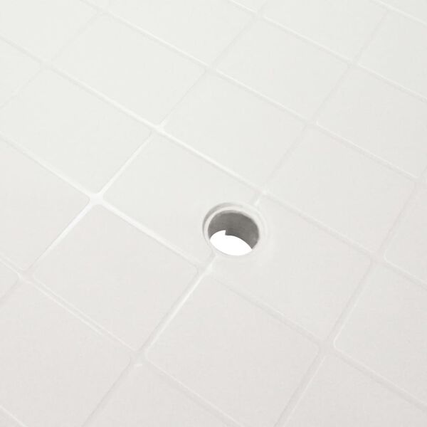 vidaXL Table de jardin Blanc 101 x 68 x 72 cm Plastique