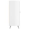 vidaXL Buffet Blanc brillant 69,5x34x90 cm Bois d'ing&eacute;nierie