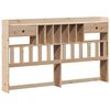 vidaXL Lit biblioth&egrave;que sans matelas 180x200 cm bois massif de pin