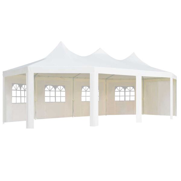 vidaXL Tonnelle 834x448x320 cm Blanc