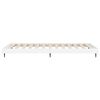 vidaXL Cadre de lit sans matelas blanc brillant 90x200 cm