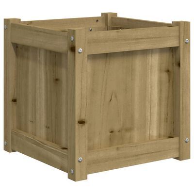 vidaXL Jardinières 2 pcs bois de pin imprégné