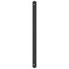 vidaXL Grille de Fen&ecirc;tre Noir 175 x 60 cm Acier enduit de poudre
