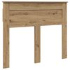 vidaXL Cadre de lit Ch&ecirc;ne artisan 120 x 200 cm Bois de pin massif