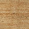 vidaXL Tapis de zone Beige 80 x 400 cm Jute