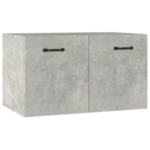vidaXL Armoire murale Gris b&eacute;ton 60x36,5x35 cm Bois d'ing&eacute;nierie