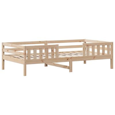 vidaXL Cadre de lit sans matelas 100x200 cm bois massif de pin