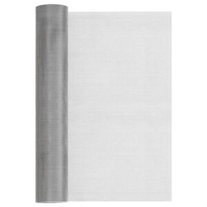 vidaXL &Eacute;cran en maille 40 x 1000 cm 30 Mesh Acier Inoxydable 201