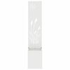 vidaXL &Eacute;cran de confidentialit&eacute; de jardin Fretwork Blanc 32 x 150 cm