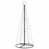 vidaXL Sapin de No&euml;l &agrave; LED 200 LED bleu 180 cm