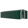 vidaXL Abri de jardin Vert 257x779x181 cm Acier galvanis&eacute;