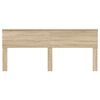 vidaXL T&ecirc;te de lit Ch&ecirc;ne Sonoma 200 cm Bois d'ing&eacute;nierie