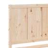 vidaXL Cadre de lit extra long sans matelas 90x210 cm bois massif