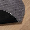 vidaXL Tapis de surface Rond HUARTE Anthracite &Oslash; 120 CM Polyester