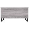vidaXL Table basse Sonoma gris 90x44,5x45 cm Bois d'ing&eacute;nierie