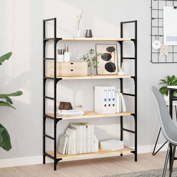 vidaXL &Eacute;tag&egrave;res flottantes 2 pcs 80x30x2 cm acacia massif non trait&eacute;