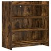 vidaXL Buffet Ch&ecirc;ne fum&eacute; 75 x 36 x 80 cm Bois d'ing&eacute;nierie
