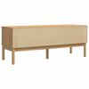vidaXL Banc de couloir avec tiroir FLORO Cire marron 115 x 40 x 45 cm