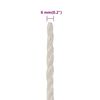vidaXL Corde de travail Blanc 6 mm 25 m polypropyl&egrave;ne