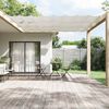 vidaXL Auvent vertical Blanc 140x600 cm Tissu oxford