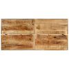 vidaXL Table de bar 150x70x107 cm bois massif de manguier et fer