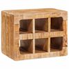vidaXL &Eacute;tag&egrave;re &agrave; vin Marron 44 x 30 x 35 cm Bois de mangue massif