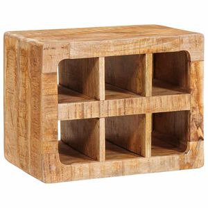 vidaXL &Eacute;tag&egrave;re &agrave; vin Marron 44 x 30 x 35 cm Bois de mangue massif