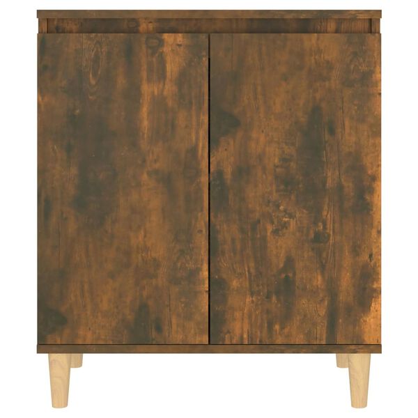 vidaXL Buffet Ch&ecirc;ne fum&eacute; 60x35x70 cm Bois d'ing&eacute;nierie