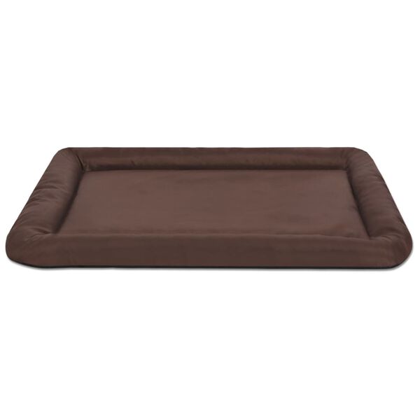 vidaXL Matelas pour chiens Taille XL Marron