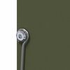 vidaXL Distributeur pour lapins Vert olive 12,5 x 12,5 x 25 cm