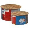 vidaXL Tables basses 2 pcs Bois solide de manguier