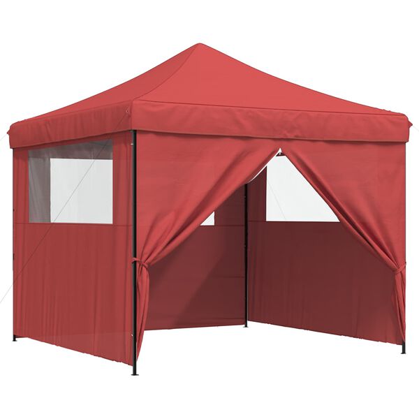 vidaXL Tente de f&ecirc;te Bordeaux 292 x 292 x 315 cm Tissu Oxford