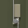 vidaXL Armoire de rangement Vert olive 80 x 40 x 40 cm Acier