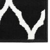 vidaXL Tapis BCF Noir et blanc 60x250 cm