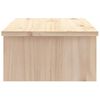 vidaXL Support pour moniteur 50x27x15 cm Bois de pin solide
