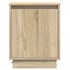 vidaXL Cabinet de chevet Ch&ecirc;ne Sonoma 39 x 34,5 x 50 cm