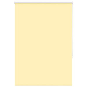 vidaXL Store enrouleur occultant jaune largeur du tissu 105,7 cm