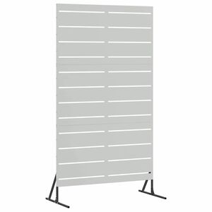 vidaXL &Eacute;cran de confidentialit&eacute; Gris 100 x 50 x 180 cm Acier