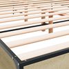 vidaXL Cadre de lit sans matelas ch&ecirc;ne sonoma 120x200 cm