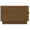 vidaXL Table basse Marron miel 60x53x35 cm Bois massif de pin