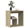 vidaXL Tables d'appoint 2 pcs ch&ecirc;ne sonoma 50x30x50 cm bois ing&eacute;nierie