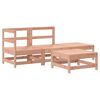 vidaXL Salon de jardin 4 pcs avec coussins bois massif douglas
