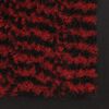 vidaXL Paillasson rectangulaire 40 x 60 cm Rouge