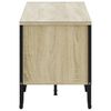 vidaXL Meuble TV ch&ecirc;ne sonoma 180x34x41 cm bois d'ing&eacute;nierie