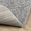 vidaXL Tapis shaggy PAMPLONA poils longs moderne gris &Oslash; 100 cm
